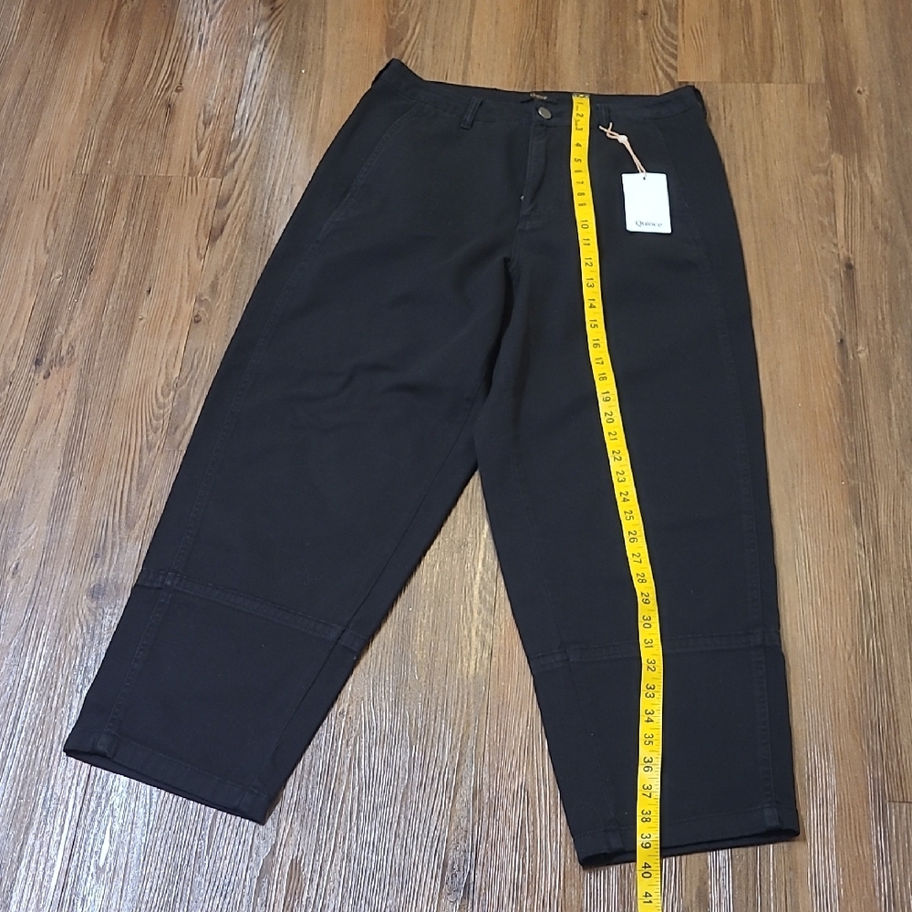 Quince women's Classic Black Chinos - Picture 6 of 10